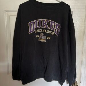 JMU Stitched Crewneck Sweatshirt